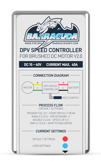 Barracuda DPV - DPV Speed Controller ESC
